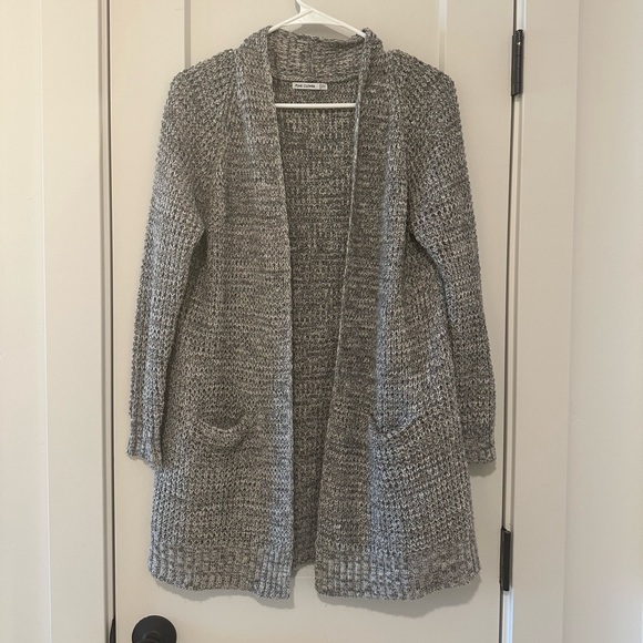 Pink Clover Sweaters - Textured Two Pocket Cardigan